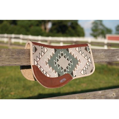 Image showing  All Purpose Trail Gear Contoured Wool Blend Felt Saddle Pad