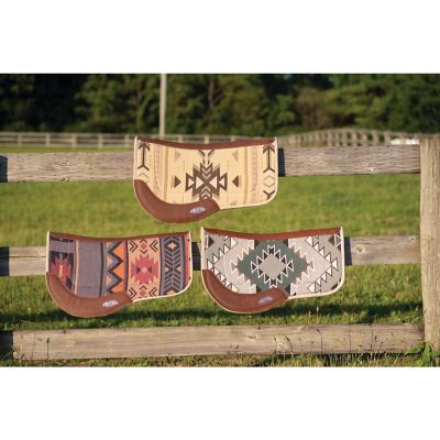 Image showing  All Purpose Trail Gear Contoured Wool Blend Felt Saddle Pad
