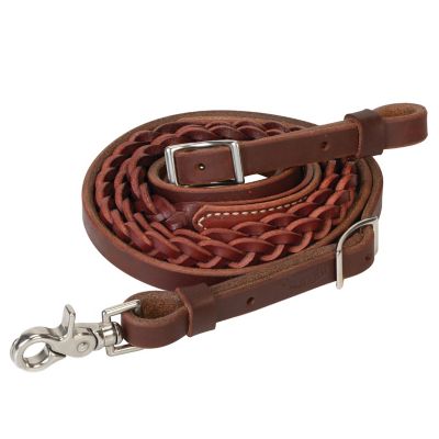 Weaver Equine Braided Roper Rein, 3-Plait, 5/8 in. x 8 ft.