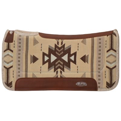 Image showing  Canvas Top, Contoured Saddle Pad Wool Felt Liner, 32 x 32in.