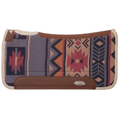 Image showing  Canvas Top, Contoured Saddle Pad Wool Felt Liner, 32 in. x 32 in.