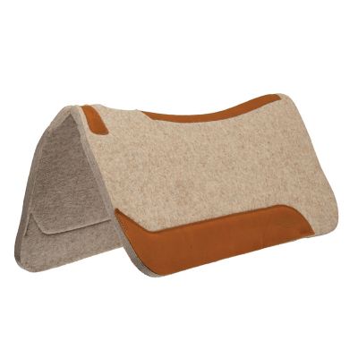 Weaver Equine Contoured Wool Blend Felt Saddle Pad