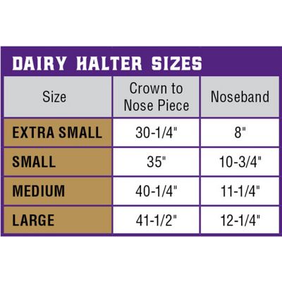 Image showing 2 th Weaver Livestock Dairy Halter