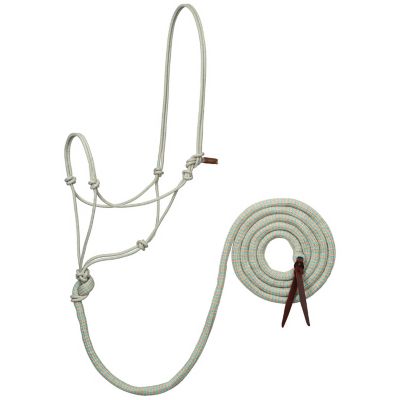 Weaver Equine EcoLuxe Rope Halter with 10 ft. Lead, Average Horse