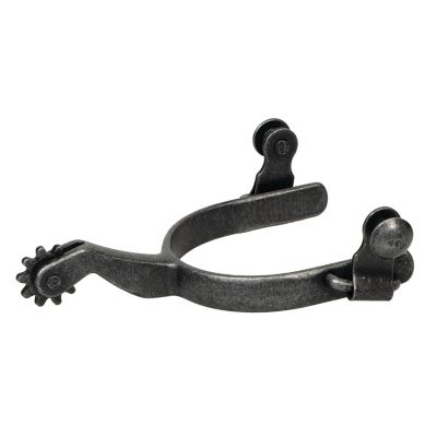 Weaver Equine Ladies Roping Rowel Spur, Black