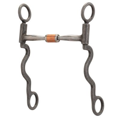 Weaver Equine Pro Series Long 8-1/4 in. Cheek Horse Bit, Buffed Black, 25000-01