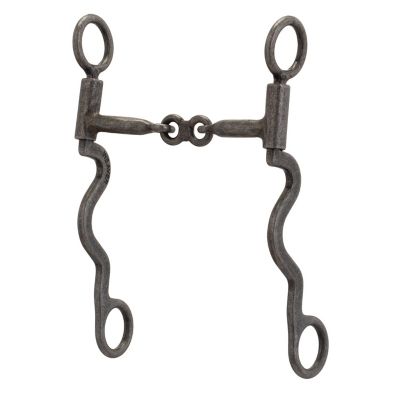 Weaver Equine Pro Series Long 8-1/4 in. Cheek Horse Bit, Buffed Black, 25000-02