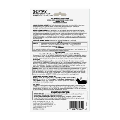 Image showing  PurrScriptions Plus Flea and Tick Topical Treatment for Cats Under 5 lb., 3 ct.