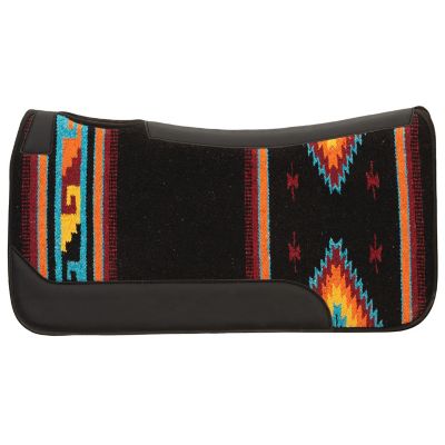 Weaver Equine Single Weave Wool Blend Felt Contoured Saddle Pad