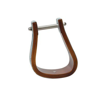 Image showing  Sloped Wooden Stirrups with Galvanized Binding