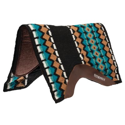 Weaver Equine Synergy Close Contact Steam Pressed 100% Merino Wool Felt Performance Saddle Pad