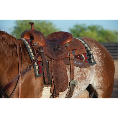 Image showing  Synergy Close Contact Steam Pressed 100% Merino Wool Felt Performance Saddle Pad