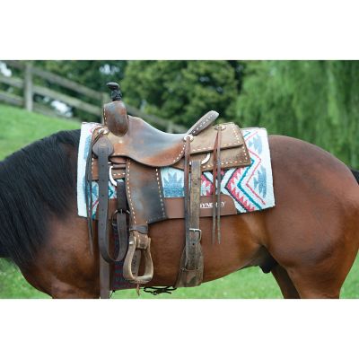 Image showing 4 th Weaver Equine Synergy Contoured Performance Saddle Pad