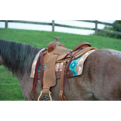 Image showing 4 th Weaver Equine Synergy Contoured Performance Saddle Pad