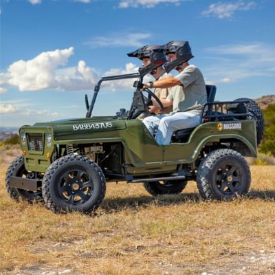 Image showing  300cc 2-Seater All-Terrain Go Kart, Green