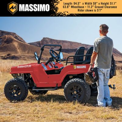 Image showing  300cc 2-Seater All-Terrain Go Kart, Green