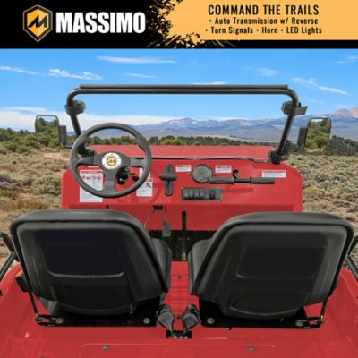 Image showing  300cc 2-Seater All-Terrain Go Kart, Green