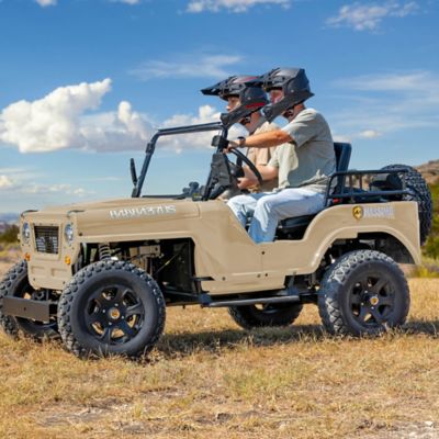 Image showing  300cc 2-Seater All-Terrain Go Kart, Green