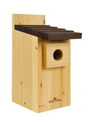 Image showing  Cedar Bluebird Box House, Brown