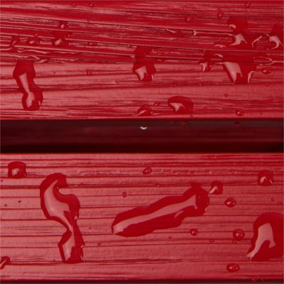 Image showing 4 th Shine Company Apex Round Outdoor Folding Adirondack End Table (Assembled)