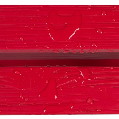 Image showing  Apex Square Outdoor Folding Adirondack End Table (Assembled)