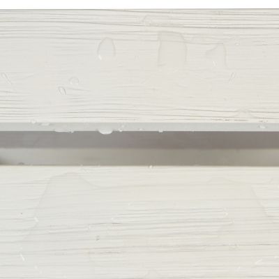 Image showing 3 th Shine Company Apex Square Outdoor Folding Adirondack End Table (Assembled)