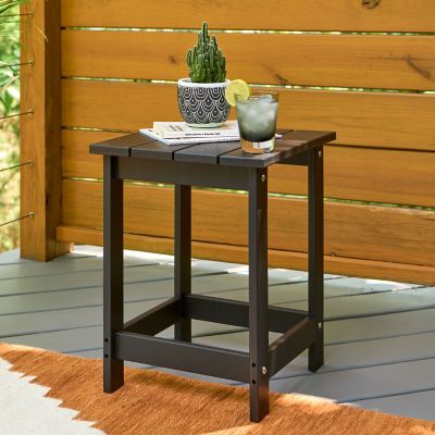 Image showing  Camden Outdoor Portable All-Weather HDPE Adirondack Side Table