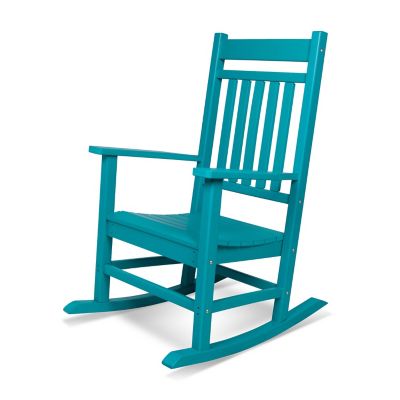 Shine Company Marathon All-Weather HDPE Poly Resin Patio Rocking Chair