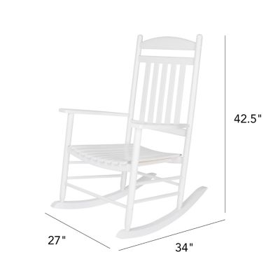 Image showing  Bedford Outdoor Hardwood Patio Rocking Chair (Set of 2)
