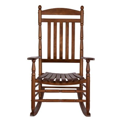 Image showing 4 th Shine Company Heritage Outdoor Patio Wood Rocking Chair, 2 pk.
