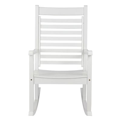 Image showing  Luxor Spacious Porch Rocker Solid Wood Outdoor Rocking Chair (Set of 2)