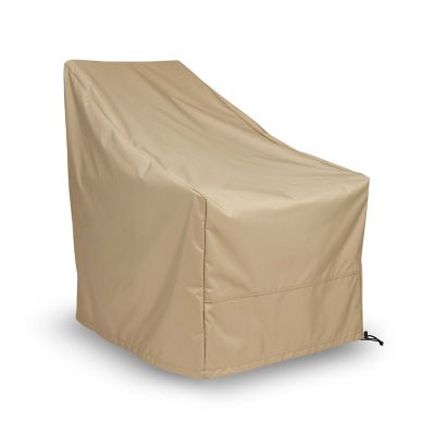 Shine Company Heavy Duty Weatherproof Khaki Adirondack Chair Cover , 4371KH