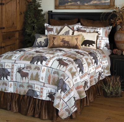 CARSTENS Vintage Lodge Quilt Set