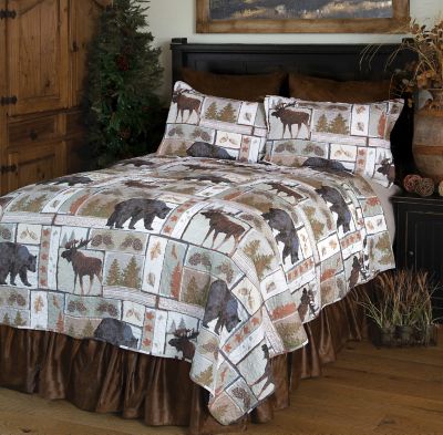 Image showing  Vintage Lodge Quilt Set
