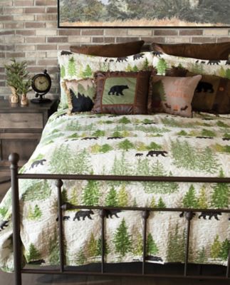 CARSTENS Pine Wilderness Quilt Bedding Set