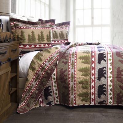 CARSTENS Bear Stripe Quilt Bedding Set