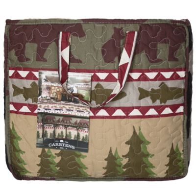 Image showing  Bear Stripe Quilt Bedding Set