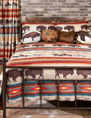 Wrangler Western Stripe Quilt Bedding Set