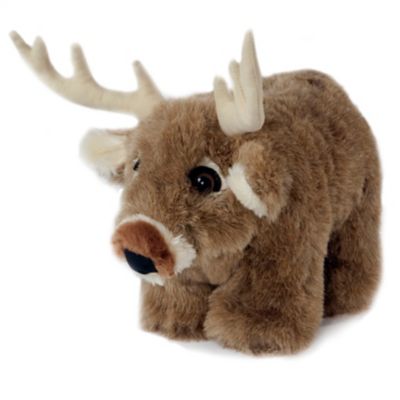 CARSTENS Plush White Tail Deer Coin Bank