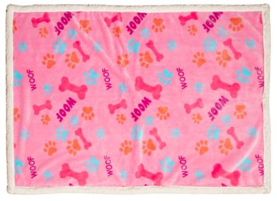 Image showing  Plush Sherpa Dog Blanket