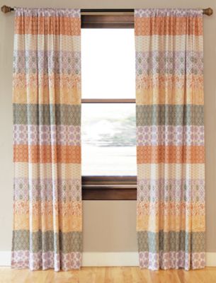 CARSTENS Pastel Prairie Drapes Set