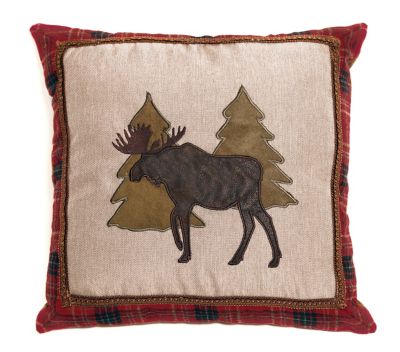 CARSTENS Moose and Trees Pillow