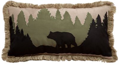 CARSTENS Bear Scene Pillow