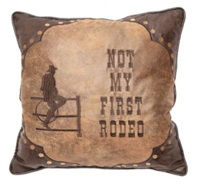 CARSTENS Not My First Rodeo Pillow