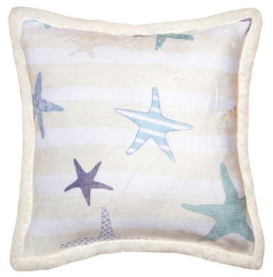 CARSTENS Starfish Plush Sherpa Pillow