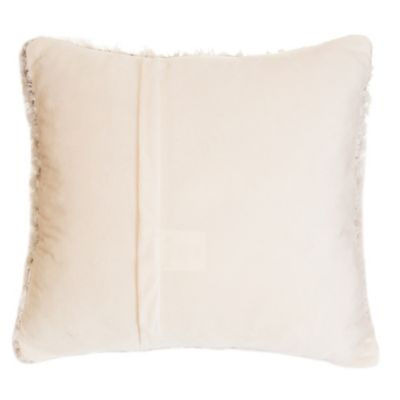 Image showing  Plush Faux Fur Pillow