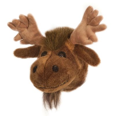 CARSTENS Plush Moose Small Trophy Head