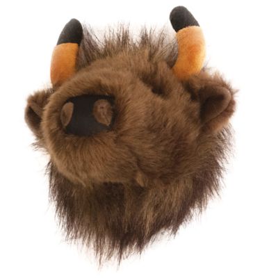 CARSTENS Plush Buffalo Small Trophy Head