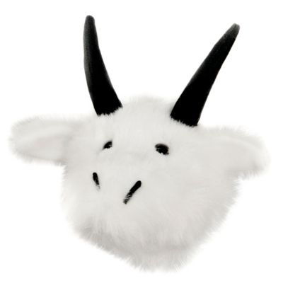 CARSTENS Plush Mountain Goat Small Trophy Head