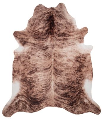 Image showing  Faux Suede Cowhide Rug